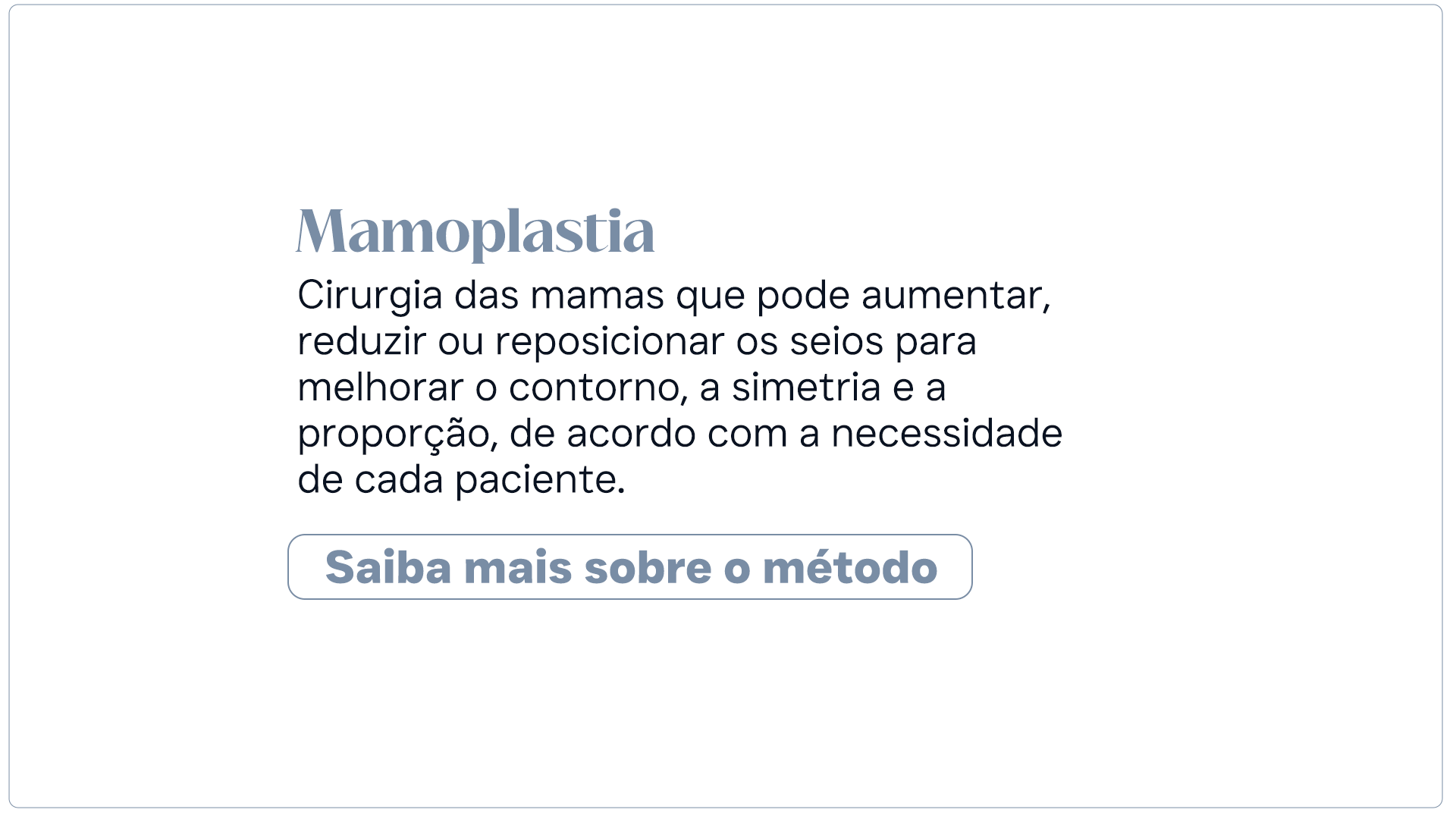 Mamoplastia