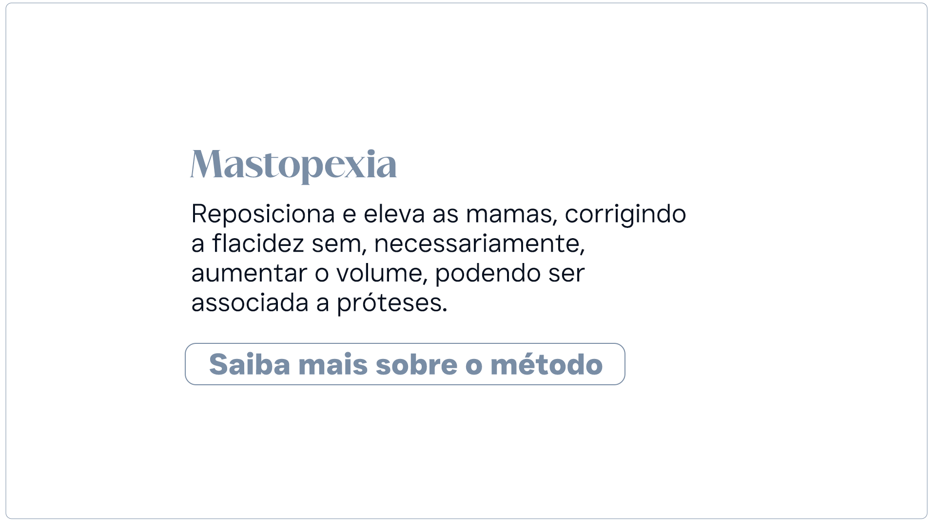 Mastopexia