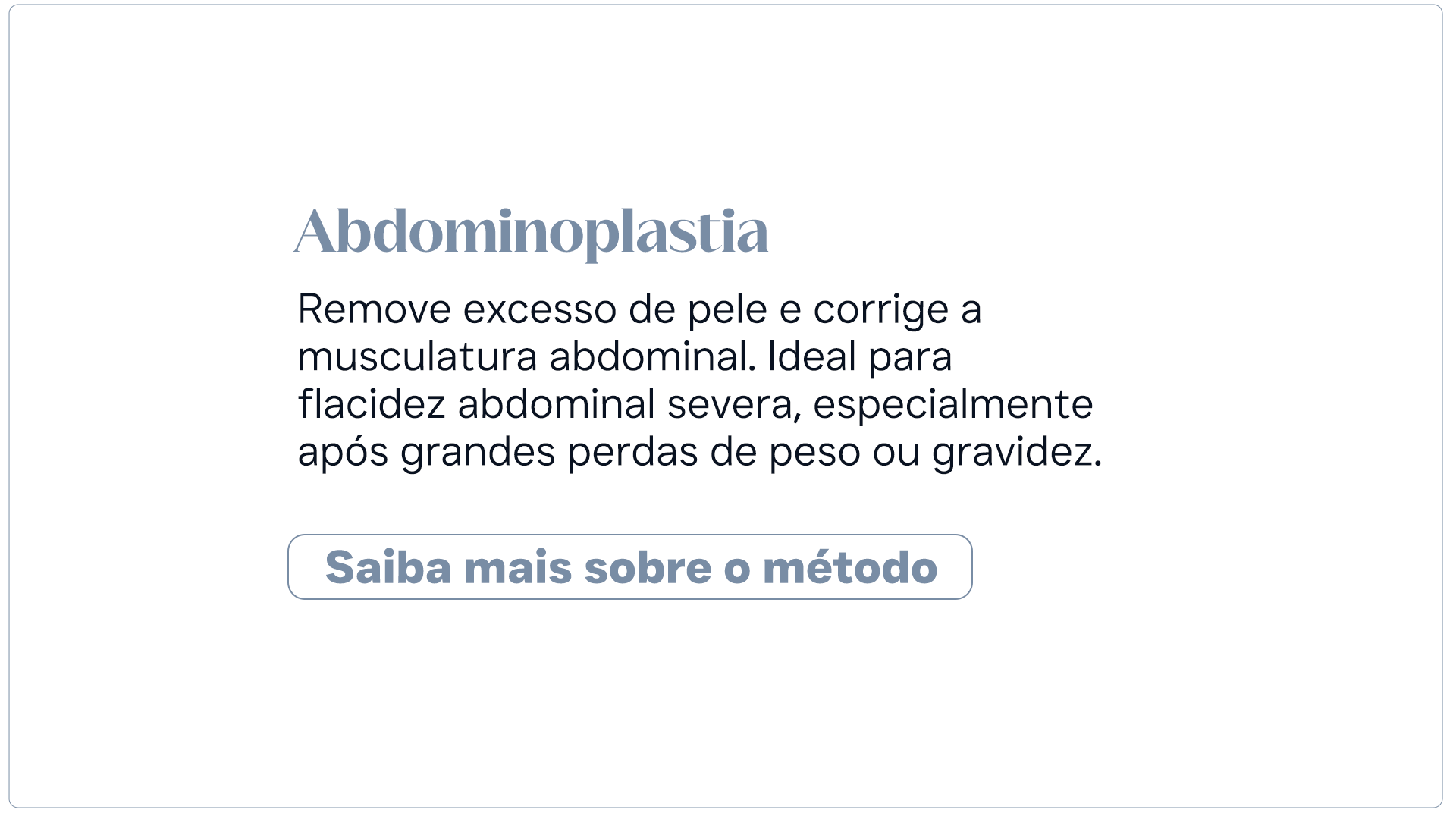 abdominoplastia