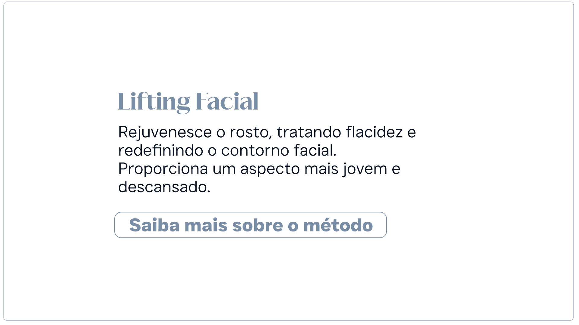 lifting Facial